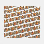 Thanksgiving Fleece Blanket Deken (Voorkant (Horizontaal))