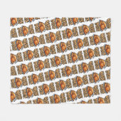 Thanksgiving Fleece Deken (Voorkant (Horizontaal))