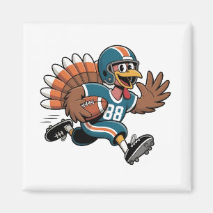 Thanksgiving Football Turkije Fantasy Football Magneet