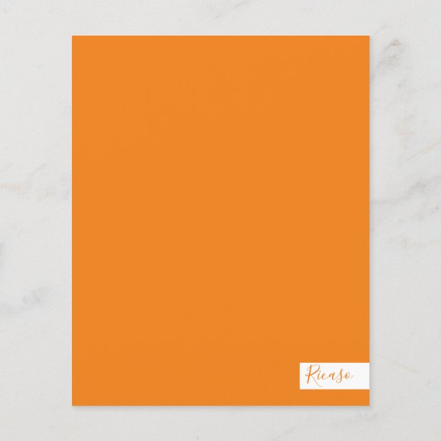 Thanksgiving Foto Typografie Sjabloon (Achterkant)