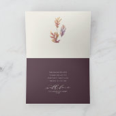 Thanksgiving fotokaart bedankkaart (Binnen)