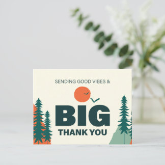 Thanksgiving/Friendsgiving-ansichtkaart Briefkaart