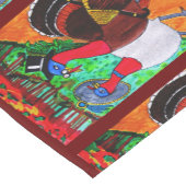 THANKSGIVING GEKLEDE KALKOENEN TAFELLOPER (Hoek)