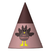 Thanksgiving geplukt Pet Turkije Feesthoedjes (Voorkant)