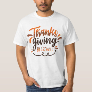 Thanksgiving gezegend - Thanksgiving Day Gift T-shirt