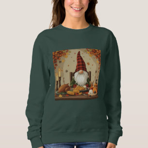 Thanksgiving Gnome Diner - Schattige herfstfeest Trui