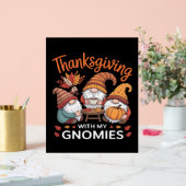 Thanksgiving Gnome Fall Leopard Turkey Essentiel T (Mariage)