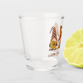 Thanksgiving Gnomen Shot Glass Glas (Links)