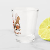 Thanksgiving Gnomen Shot Glass Glas (Rechts)