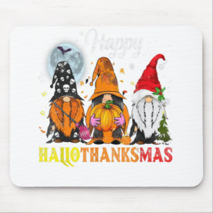Thanksgiving Gnomes Happy Hanksmas Halloween Muismat