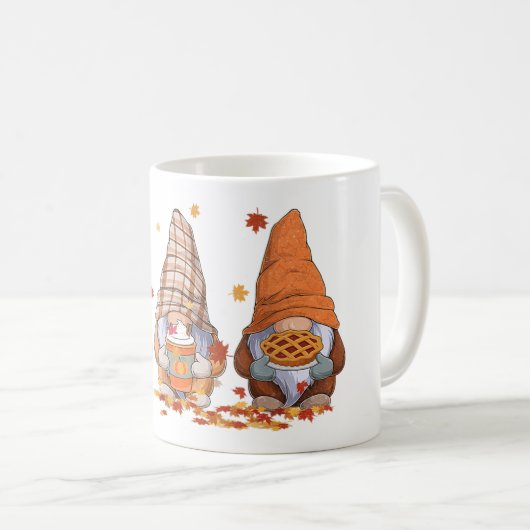 Thanksgiving Gnomes Mug (Devant droit)