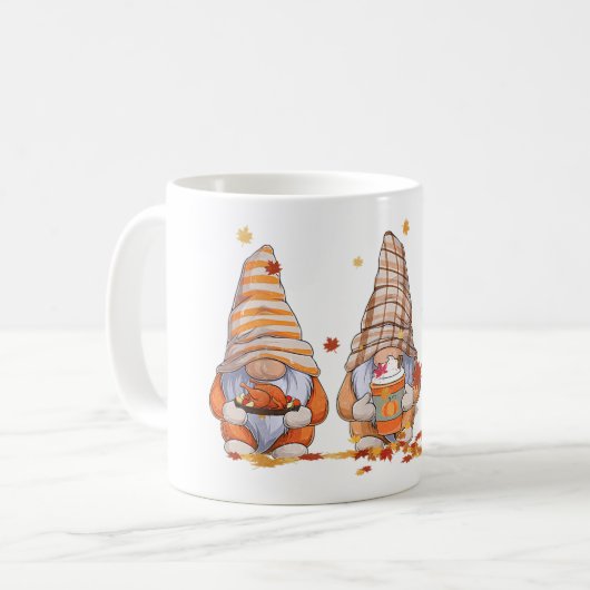 Thanksgiving Gnomes Mug (Devant gauche)
