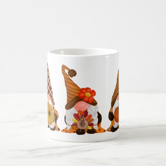 Thanksgiving Gnomes Mug (Centre)
