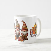 Thanksgiving Gnomes Trio Mug (Devant droit)
