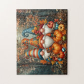 Thanksgiving Gnomes Trio Puzzle (Vertical)