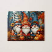 Thanksgiving Gnomes Trio Puzzle (Horizontal)