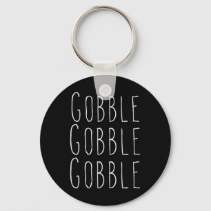 Thanksgiving gobbel sleutelhanger