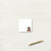 Thanksgiving Golden Retriever Post-it® Notes (Op bureau)