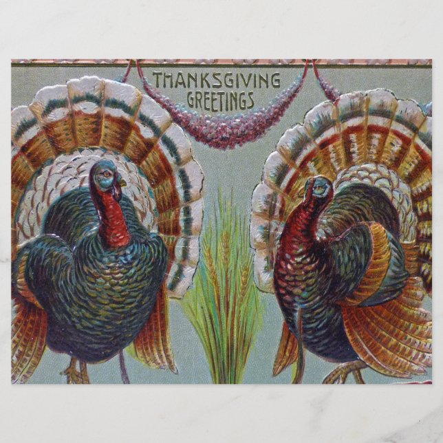 Thanksgiving groeten 1906 (Voorkant)