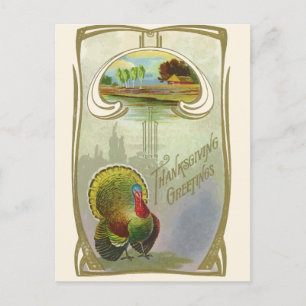  Thanksgiving Groeten Briefkaart