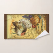  Thanksgiving Groeten met Turkije Handdoek (Handdoek)