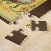 Thanksgiving Groeten met Turkije Legpuzzel (Zijkant)