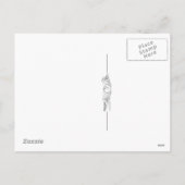 Thanksgiving Groeten & Quilt Briefkaart (Achterkant)