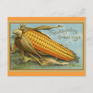 Thanksgiving Groetings  Herfst Harvest Briefkaart