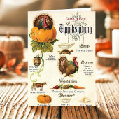 Thanksgiving Grote Meren Feestdagen Kaart