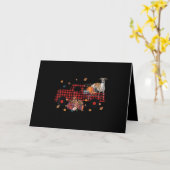 Thanksgiving Halloween Gift Kaart (Gele Bloem)