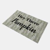 Thanksgiving Halloween Herfst Hey daar pompoen Deurmat (Schuin)