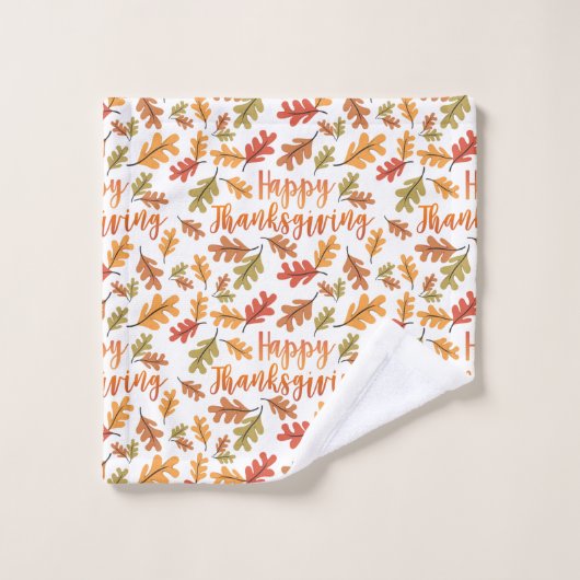 Thanksgiving-handdoekset Bad Handdoek (Wasdoekje)