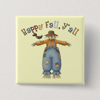 Thanksgiving Happy Herfst Square Button