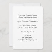 Thanksgiving Harvest Dinner Letterpress Turkije Kaart (Voorkant)