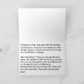 Thanksgiving Harvest Feestdagen Kaart (Binnen)