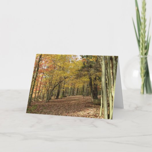 Thanksgiving Harvest Feestdagen Kaart (Voorkant)