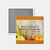 Thanksgiving Harvest Magneet (Voorkant / Achterkant)