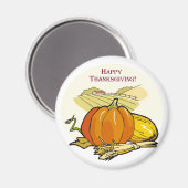 Thanksgiving Harvest Magneet (Voorkant / Achterkant)