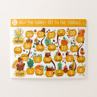 Thanksgiving helpt Turkije graanhaver te vinden Legpuzzel