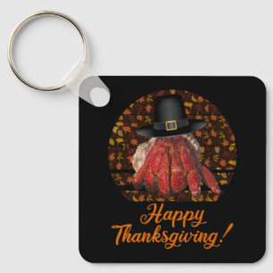 Thanksgiving heremietkreeft sleutelhanger