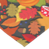 Thanksgiving Herfst Forest Harvest Tafelkleed (Gekanteld)