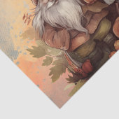 Thanksgiving Herfst Gnomen Tissuepapier (Detail)