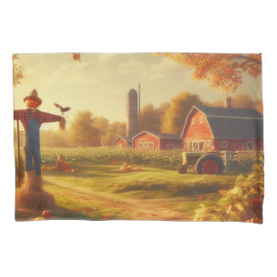 Thanksgiving/Herfst/Herfst op het boerderij Kussensloop