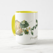 Thanksgiving Herfst herfst pompoen Sjabloon Mok (Voorkant links)