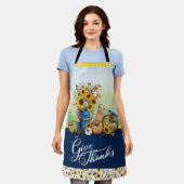 Thanksgiving Herfst Herfst Schort (Gedragen)