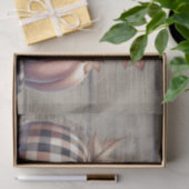 Thanksgiving Herfst Highland Koe Tissuepapier (Geschenk)