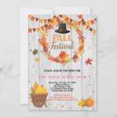 Thanksgiving herfst kaart (Voorkant)