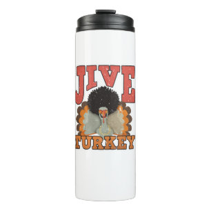 Thanksgiving & Herfst Kleding, Jive Turkije - Retr Thermosbeker