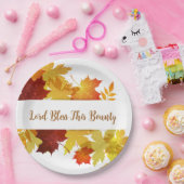 Thanksgiving herfst laat 9-inch Borden papier over Papieren Bordje (Feest)