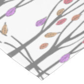 Thanksgiving herfst laat gepersonaliseerde familie tafelkleed (Gekanteld)